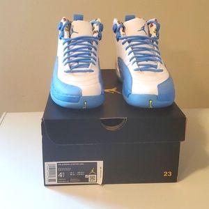 Jordan 12s University blue and white